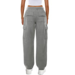 Wide Leg Elastic Waist Sweatpants - QH Clothing