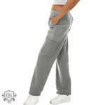 Wide Leg Elastic Waist Sweatpants - QH Clothing