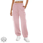 Wide Leg Elastic Waist Sweatpants - QH Clothing