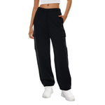 Wide Leg Elastic Waist Sweatpants - QH Clothing