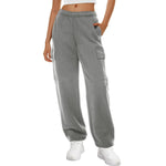 Wide Leg Elastic Waist Sweatpants - QH Clothing