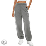 Wide Leg Elastic Waist Sweatpants - QH Clothing