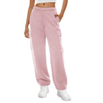 Wide Leg Elastic Waist Sweatpants - QH Clothing