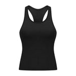 Yoga Clothes Autumn Winter with Chest Pad I-Shaped Beauty Back Yoga Vest Sports Running Fitness Top Women - Quality Home Clothing| Beauty