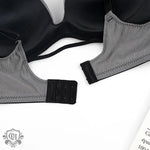 Wireless Glossy Push-Up Bra - QH Clothing