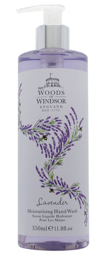 Woods of Windsor Lavender Hand Wash 350ml - Shower & Body Care