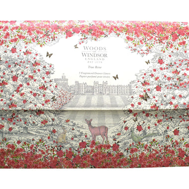 Woods Of Windsor True Rose Drawer Liner - 5 Pack - Fragrance