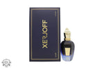 Luxury perfume bottle with gold accents and navy blue packaging for Xerjoff More Than Words Eau de Parfum 50ml Sprej