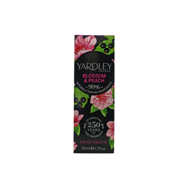 Yardley Blossom & Peach Eau De Toilette 50ml Spray - Fragrance