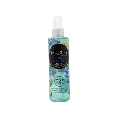 Yardley Bluebell & Sweet Pea Kroppsmist 200ml Spray - Shower & Body Care