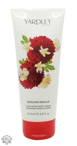 Yardley English Dahlia Exfoliating Body Scrub 200ml - Shower & Body Care