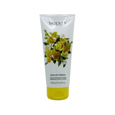 Yardley English Freesia Exfoliating Body Scrub 200ml - Shower & Body Care