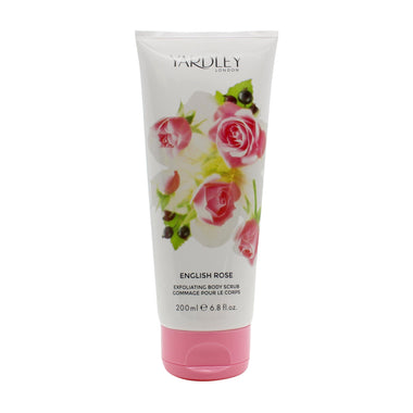 Yardley English Rose Exfoliating Body Scrub 200ml - Shower & Body Care