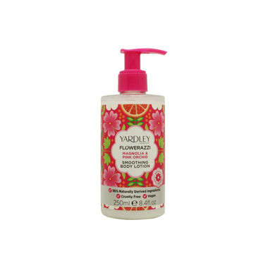 Yardley Flowerazzi Magnolia & Pink Orchid Body Lotion 250ml - Shower & Body Care