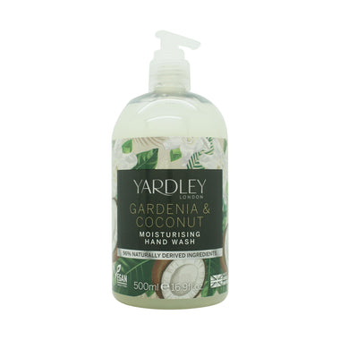 Yardley Gardenia & Coconut Milk Botanical Handtvål 500ml - Shower & Body Care