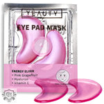 Yeauty Energy Elixir Eye Pad Mask featuring Pink Grapefruit for the under-eye area