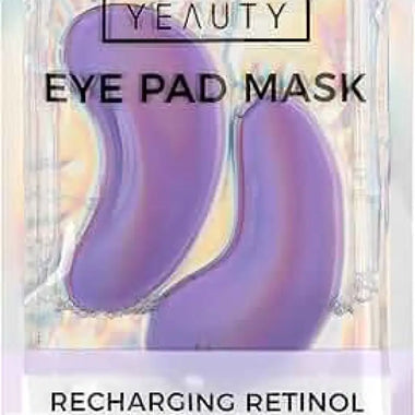 Yeauty Recharging Retinol Eye Pad Mask 2 Pads for reducing fine lines in all skin types