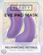 Yeauty Recharging Retinol Eye Pad Mask 2 Pads for reducing fine lines in all skin types