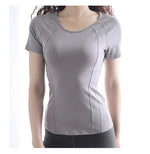 Yoga Clothing Top Women Sports Top Sports Tights Short Sleeve Summer Workout Exercise T shirt - Quality Home Clothing| Beauty