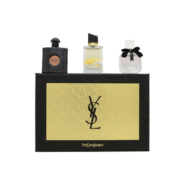 Yves Saint Laurent Miniature Gift Set 7.5ml Libre EDP + 7.5ml Mon Paris EDP + 7.5ml Black Opium EDP - Quality Home Clothing| Beauty