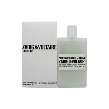 Zadig & Voltaire This is Her Eau de Parfum 100ml Spray - Quality Home Clothing| Beauty