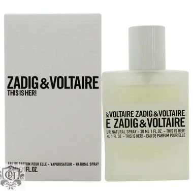 Zadig & Voltaire This is Her Eau de Parfum 30ml Sprej - Fragrance