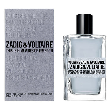 Zadig & Voltaire This is Him! Vibes of Freedom Eau de Toilette 100ml Spray - QH Clothing