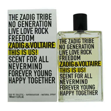 Zadig & Voltaire This Is Us! Eau de Toilette 100ml Spray - Fragrance