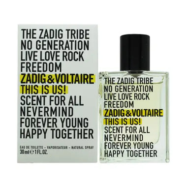 Zadig & Voltaire This Is Us! Eau de Toilette 30ml Spray - Fragrance