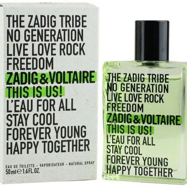 Zadig & Voltaire This Is Us! L'Eau For All Eau de Toilette 50ml Spray - QH Clothing