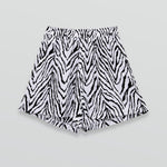 Zebra Print Shirt & Shorts Set - Clothing