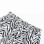 Zebra Print Shirt & Shorts Set - Clothing