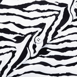 Zebra Print Shirt & Shorts Set - Clothing