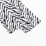 Zebra Print Shirt & Shorts Set - Clothing