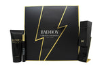 Carolina Herrera Bad Boy Gift Set 100ml EDT + 100ml Shower Gel + 10ml EDT - Quality Home Clothing| Beauty