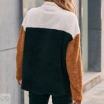 Colour Block Patchwork Sweater - Quality Home Clothing| Beauty