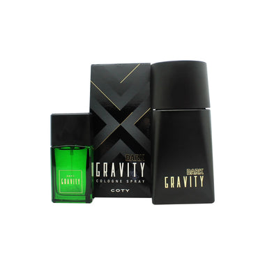 Coty Gravity Gift Set 100ml Dark Gravity Cologne + 30ml Defy Gravity Cologne - Quality Home Clothing| Beauty