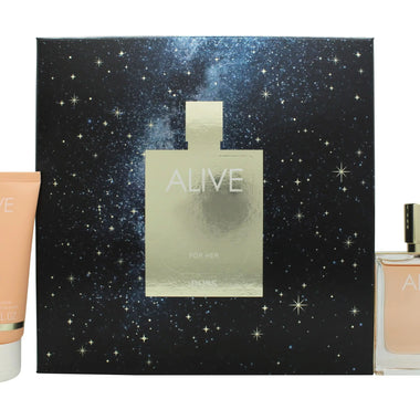 Hugo Boss Alive Gift Set 50ml EDP + 75ml Body Lotion - Quality Home Clothing| Beauty