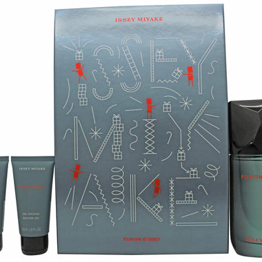 Issey Miyake Fusion d'Issey Presentset 100ml EDT + 50ml Shower Gel + 50ml Shower Gel - Quality Home Clothing| Beauty
