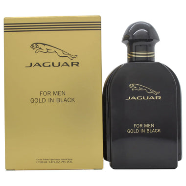 Jaguar Gold In Black Eau de Toilette 100ml Spray - Quality Home Clothing| Beauty