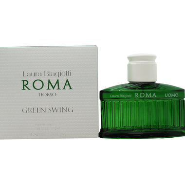Laura Biagiotti Roma Uomo Green Swing Eau de Toilette 40ml Spray - Quality Home Clothing| Beauty
