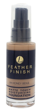Lentheric Feather Finish Matte Touch Moisturising Foundation 30ml - Honey Beige 04 - Quality Home Clothing| Beauty
