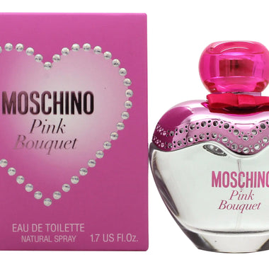 Moschino Pink Bouquet Eau de Toilette 50ml Spray - Quality Home Clothing| Beauty