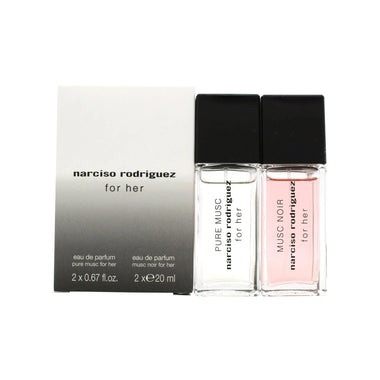 Narciso Rodriguez Layering Duo For Her Gift Set 20ml For Her Pure Musc EDP + 20ml For Her Musc Noir EDP - Quality Home Clothing| Beauty