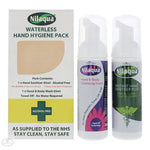 Nilaqua Waterless Hand Hygiene Pack 65ml Hand Sanitiser + 65ml Hand Wash - Quality Home Clothing| Beauty
