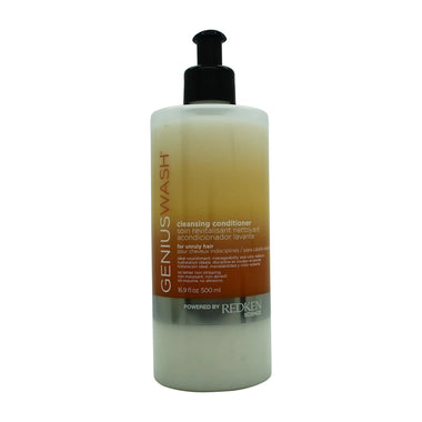 Redken Genius Wash Cleansing Conditioner 500ml - For Unruly Hair - Quality Home Clothing| Beauty