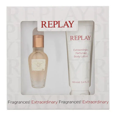 Replay Jeans Original for Her Gift Set  20ml EDT Spray + 100ml Body Lotion - Quality Home Clothing| Beauty