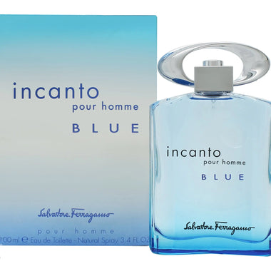 Salvatore Ferragamo Incanto Pour Homme Blue Eau de Toilette 100ml Spray - Quality Home Clothing| Beauty