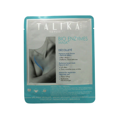 Talika Bio Enzymes Radiance Boost Decollete Sheet Mask 25g - Quality Home Clothing| Beauty