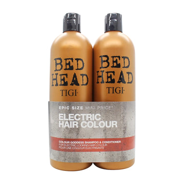 Tigi Bed Head Colour Goddess Twin Gift Set 750ml Shampoo + 750ml Conditioner - Quality Home Clothing| Beauty